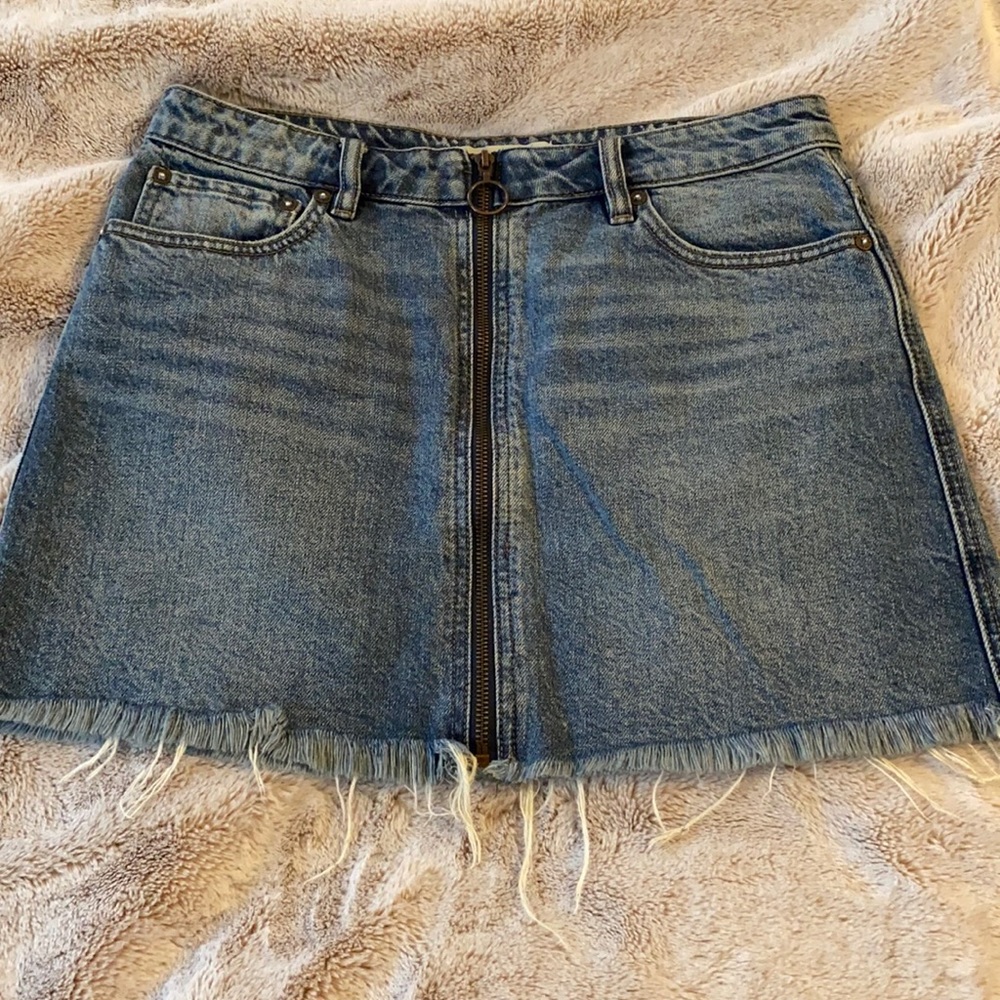 We the free denim skirt/ free people Jean skirt